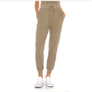 The Range ribbed jogger pants  olive  side pockets Excellent condition  througho